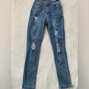 Small grey-ish blue Shein jeans